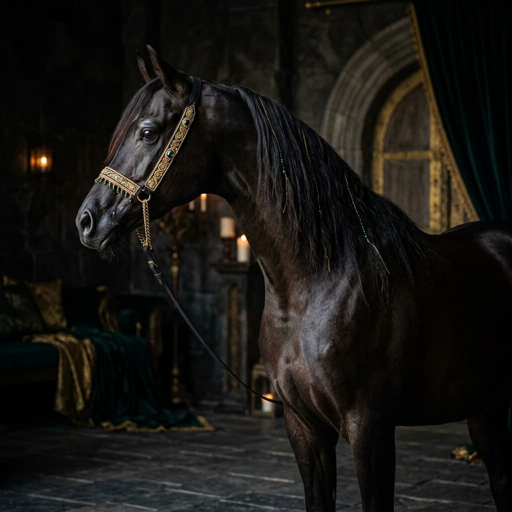 Majestic Arabian Horse